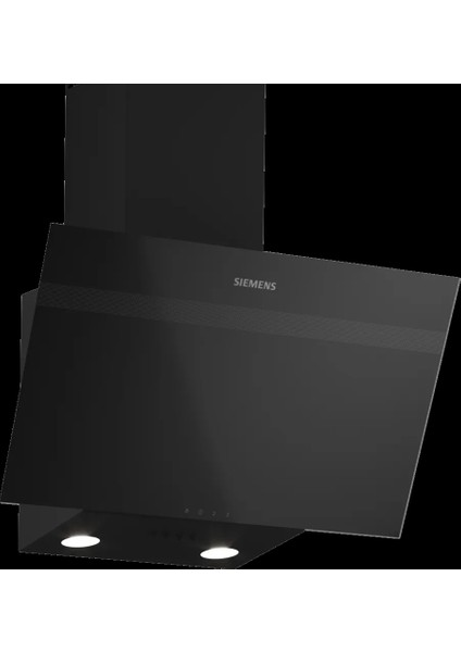 LC63KPJ60T IQ100 Duvar Tipi Davlumbaz Siyah Cam, Siyah