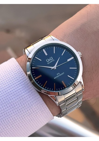Çelik Kordon 2 Yıl Garantili 3 Atm Suya Dayanıklı Erkek Kol Saati QQ.E2001.A2 fiyatları