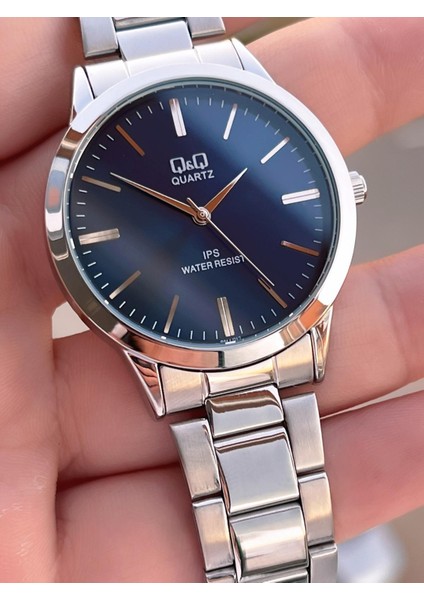 Çelik Kordon 2 Yıl Garantili 3 Atm Suya Dayanıklı Erkek Kol Saati QQ.E2001.A2 modelleri