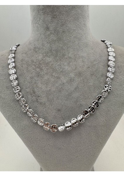 Dövme Plaka Kolye -Meriç Kolye -Dorika Kolye