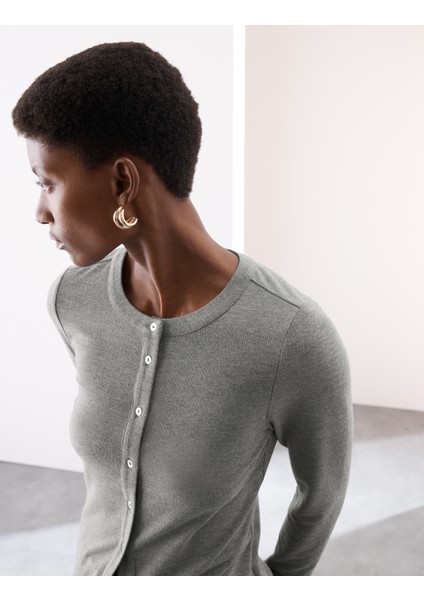 Düğme Detaylı Hırka fiyatları