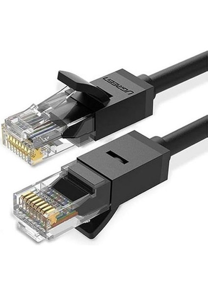 Cat6 8-Core U/utp Ethernet Kablosu, 1.5 Metre, Siyah, 60545 fiyatları