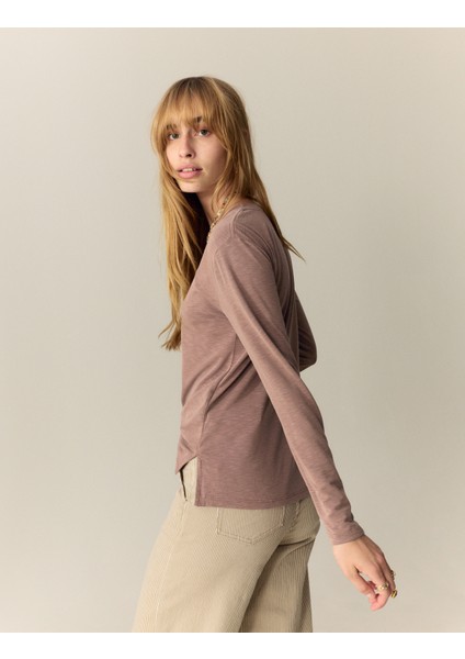 V Yaka Triko Bluz fiyatları