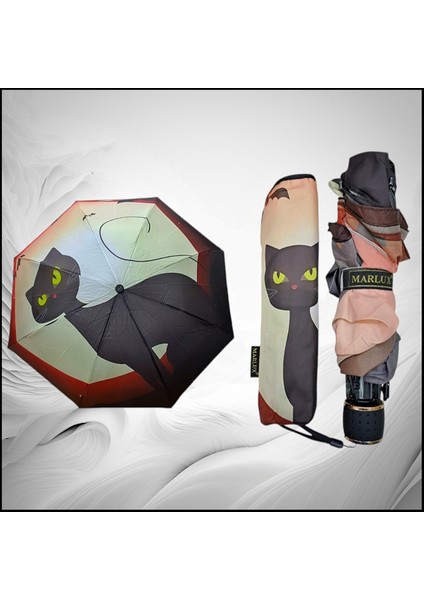 Rüzgara Dayanıklı Çok Renkli 8 Telli Manuel Yarasa Modeli