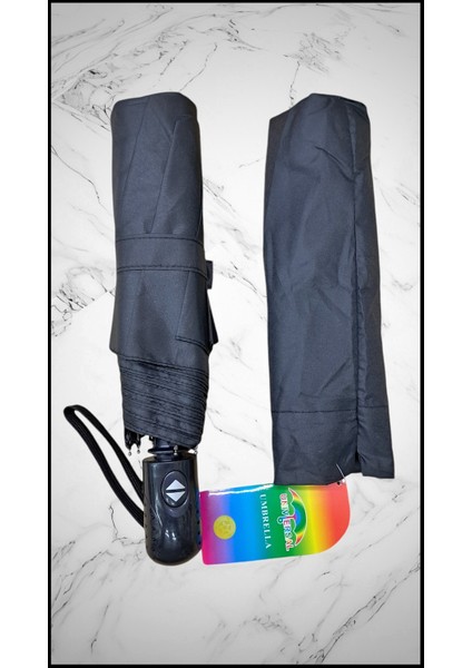 Renkli 8 Telli Otomatik Şemsiye, Pratik ve Şık Koruma Aracı