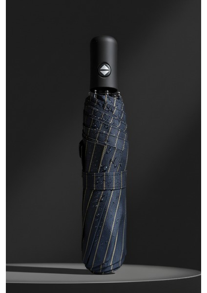 Renkli Otomatik Şemsiye, Rüzgar Dayanıklı, Sağlam ve Hafif Tasarım