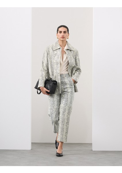 Deri Düz Paça Pantolon fırsatları