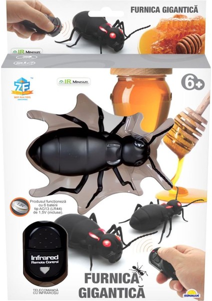 Uzaktan Kumandalı Interaktif Dev Karınca – Işıklı Hareketli Karınca – Show Modlu indirimleri