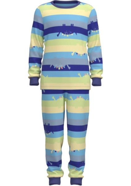 Erkek Çocuk Termal Çok Renkli Pijama Takımı