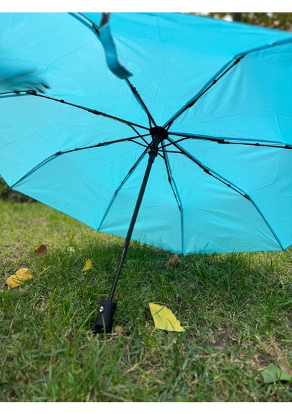 8 Telli Tam Otomatik Rüzgar Dayanıklı Mavi Şemsiye GB20298 indirimleri