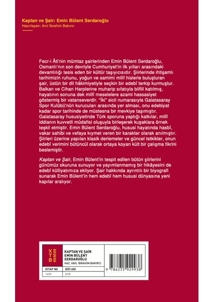 Kaptan ve Şair - Anıl Ibrahim Bakırcı fiyatları