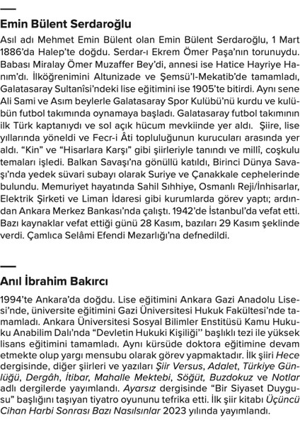 Kaptan ve Şair - Anıl Ibrahim Bakırcı modelleri