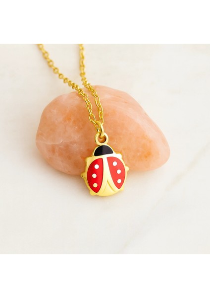 14 Ayar Altın Uğur Böceği Şans Kolye fiyatları