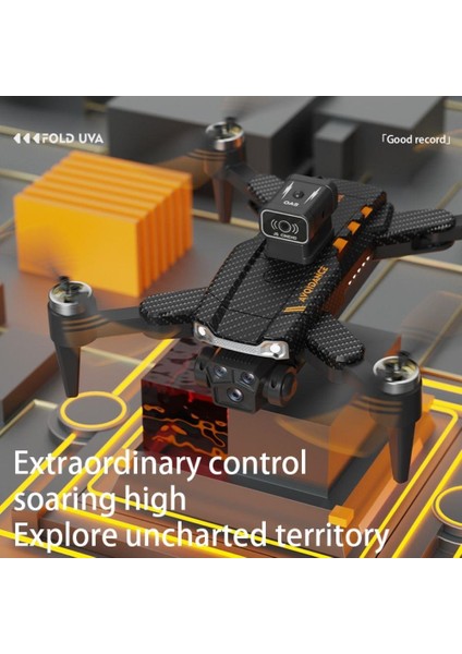 JS22PRO Drone,4k Uzaktan Kumandalı, Fırçasız Motorlu 360 Roll Özellikli , Çift Lens Korumalı Drone