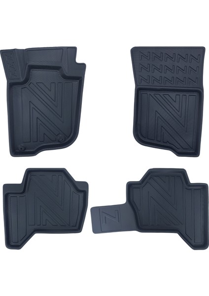 Mitsubishi L200 (2005-2018) Uyumlu 5d Havuzlu Paspas