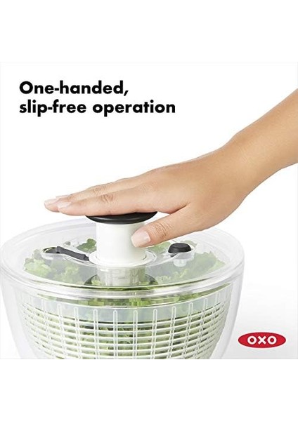 - Good Grips Süzgeç ve Kapaklı Küçük Salata Santrifüjü, Salatanın ve Otların Yıkanması ve Kurutulması Için modelleri