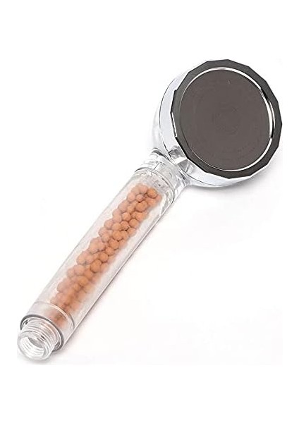 Su Tasarruflu Arıtmalı Boncuklu Duş Başlığı Şeffaf Gövde fiyatları