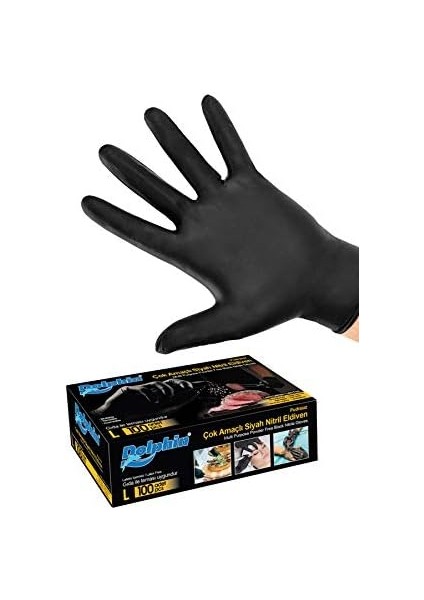 At Market Çok Amaçlı Nitril Eldiven 100&APOS;LÜ modelleri