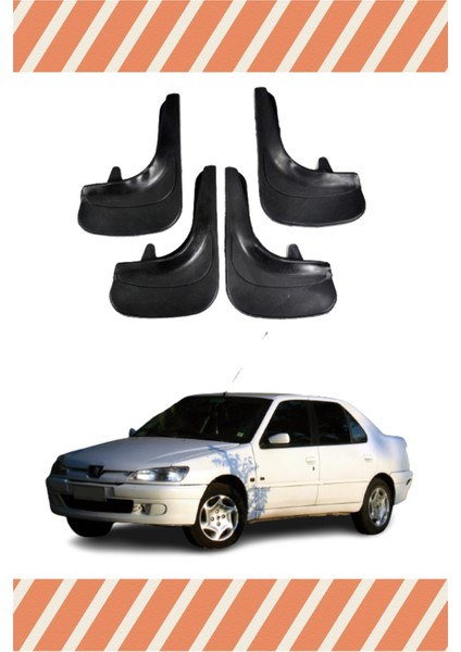 Peugeot 306 Sd Tüm Kasalar 4'lü Tozluk Çamurluk Paçalık
