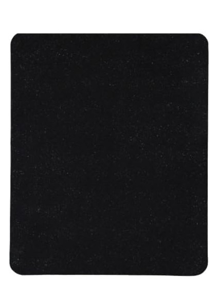Kum Desen Tip Kaymaz Taban Optik Bilgisayar Notebook Mouse Pad Maus Pad 17,5X21,5CM (Siyah)