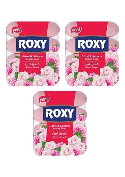 Dalan Roxy Güzellik Sabunu Gül 4X70 gr x 3 Adet fiyatları