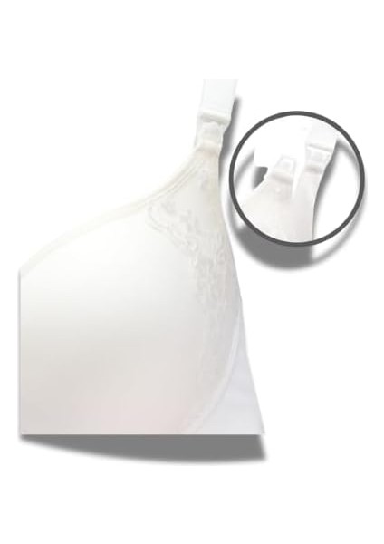 MOM2BABY Emzirme Destekli Anne Sütyeni - Small/medium - Ekru fiyatları