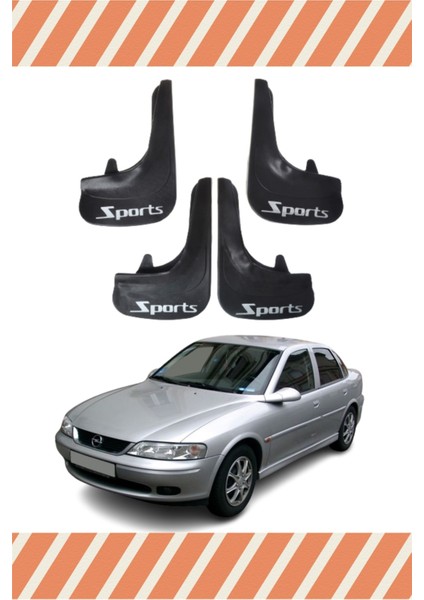 Opel Vectra B 1995-2003 Sports Yazılı 4'lü Tozluk Çamurluk Paçalık