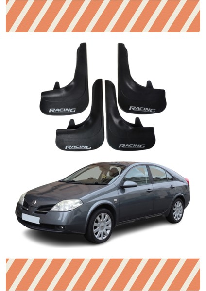 Nissan Primera Racing Yazılı 4'lü Tozluk Çamurluk Paçalık