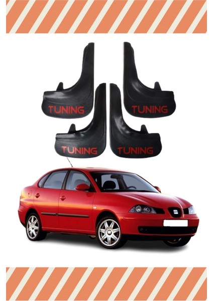Seat Cordoba Tunıng Yazılı 4'lü Tozluk Çamurluk Paçalık
