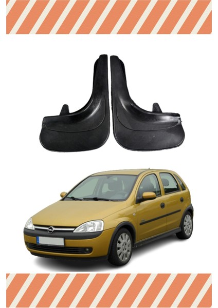 Opel Corsa C 2000-2006 4'lü Tozluk Çamurluk Paçalık