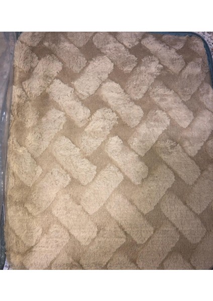 Diamond Kürk Comforter 3 Parça Set Bej fiyatları