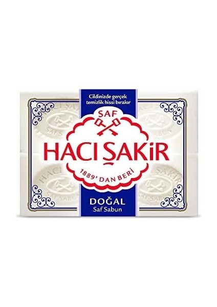 Hacı Şakir Doğal Geleneksel Beyaz Sabun (4 Adet) fiyatları