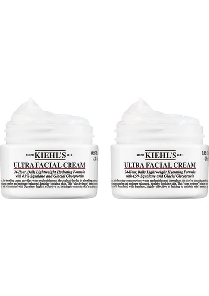 Kiehl&apos;s Ultra Facial Cream Nem Ikilisi Seti Set