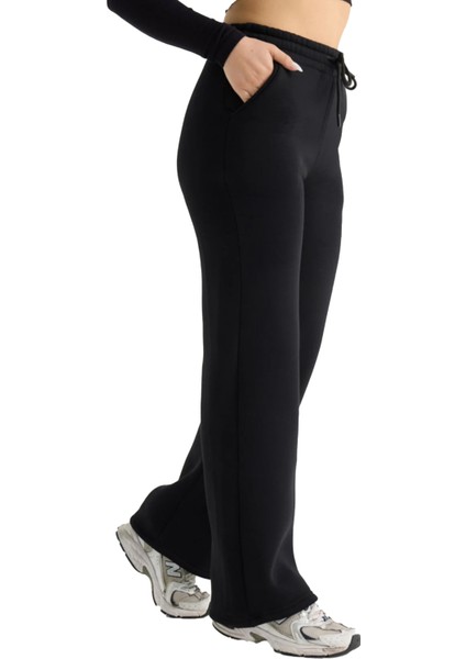 Kadın Kışlık 3 Iplik Içi Polarlı Baggy Eşofman Altı fiyatları