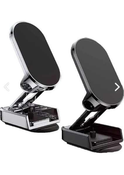 Katlanır Manyetik Telefon Tutucu Torpido Üstü Mini Masaüstü Güçlü Araç Içi Tutucu