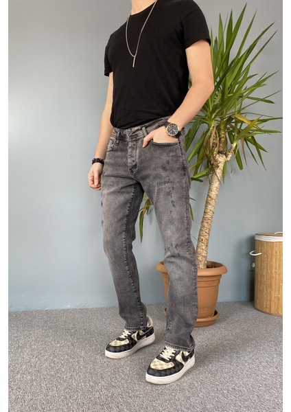 Antrasit Yırtık Detaylı Jean - Kot Pantolon modelleri