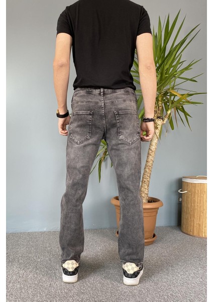 Antrasit Yırtık Detaylı Jean - Kot Pantolon indirimleri