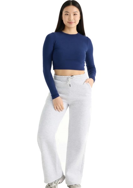 Kadın Kışlık 3 Iplik Içi Polarlı Baggy Eşofman Altı fiyatları