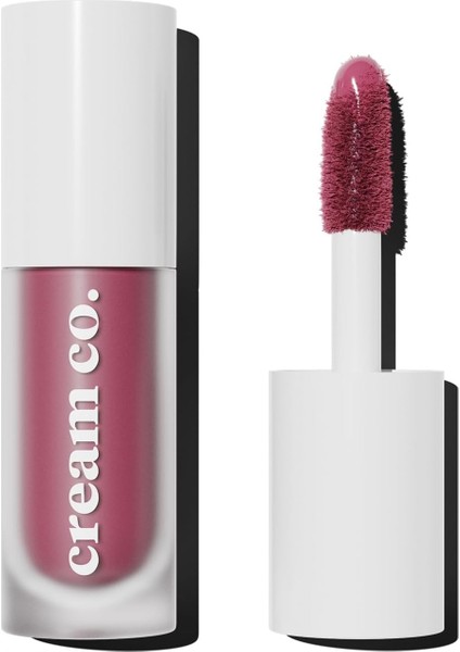 Cream Co. Allık Ruj Göz Farı Glow Tint Rich Berry, Nemlendirici Makyaj, 502 Bordo, Hyaluronik Asit Peptit modelleri