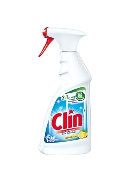 Clin Limon Kokulu 500 ml Cam Temizleyici (1 x 500 Ml)