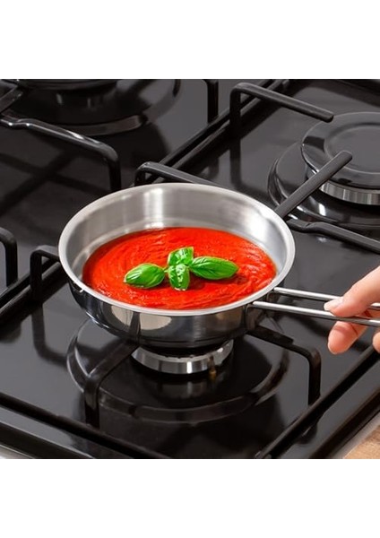 Paslanmaz Çelik Sos Tava Seti - Sığ Sos Tavası 14-16 cm fiyatları