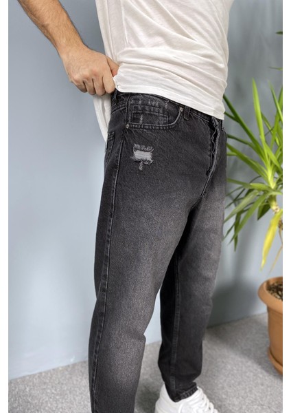 Taşlanmış Jean - Kot Pantolon Antrasit fiyatları