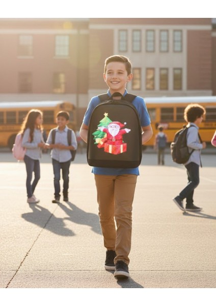 Pixelbag Mini LED Çocuk Çantası Siyah indirimleri