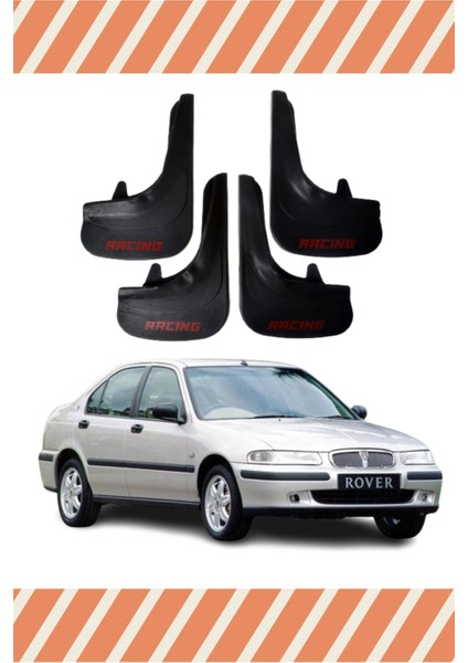 Rover Racing Yazılı 4'lü Tozluk Çamurluk Paçalık