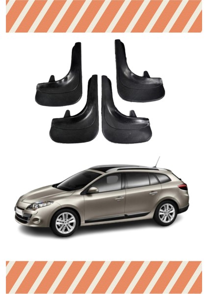 Renault Megane 3 Stw 2010-2016 4'lü Tozluk Çamurluk Paçalık