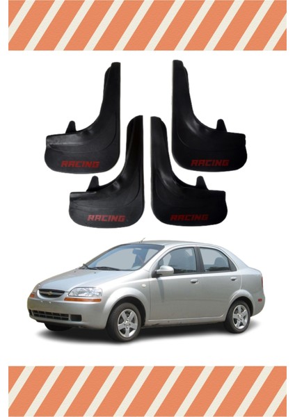 Chevrolet Kalos Sd Racing Yazılı 4'lü Tozluk Çamurluk Paçalık