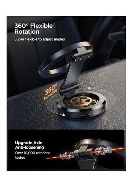 16/16 Pro Max Araç Montajı, [tüm Metal ve 360° Ayarlama] N55 Güçlü Araba Için Manyetik Telefon Tutucu, 16 15 14 13 12 ve Kılıf ve Tüm Telefonlar Için fiyatları