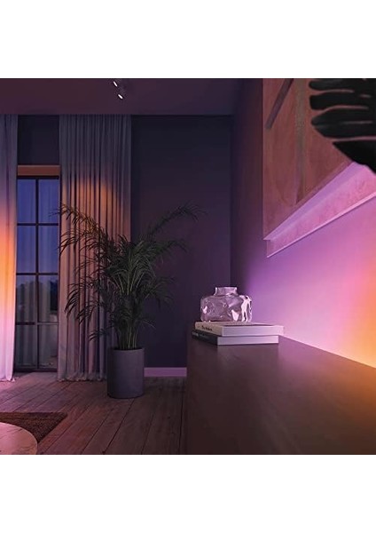 Hue Gradient Renkli Akıllı LED Şerit Aydınlatma, 2m, 16 Milyon Renk ve Renk Geçişli modelleri