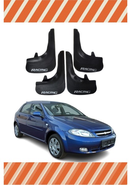 Chevrolet Lacetti Hb Racing Yazılı 4'lü Tozluk Çamurluk Paçalık