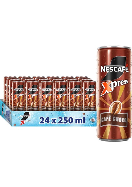 Nescafé Nestlé Xpress Choco Soğuk Kahve 24X250 ml
